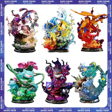 Load image into Gallery viewer, Pokemon Evolution Eevee Anime Figures Charizard Raichu Mewtwo Dragonite Venusaur Gengar Illuminous Figurine PVC Statue Model Toy
