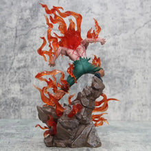 Load image into Gallery viewer, 26cm Naruto Might Guy Figure Ten Years of Shinobi Anime Action Figure With Light Immortal Sitting Pvc Model Collection Toy Gift
