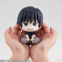 Load image into Gallery viewer, 10cm Jujutsu Kaisen Anime Figure Look Up Q Version Satoru Gojo/Geto Suguru Action Figure Fushiguro Toji/Okkotsu Yuta Figurine
