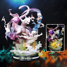 Load image into Gallery viewer, Pokemon Evolution Eevee Anime Figures Charizard Raichu Mewtwo Dragonite Venusaur Gengar Illuminous Figurine PVC Statue Model Toy
