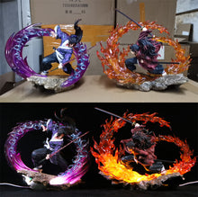 Load image into Gallery viewer, Demon Slayer Kokushibo VS Tsugikuni Yoriichi Battle Ver. W/ LED LIGHT Figure 1PC
