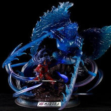 Load image into Gallery viewer, Naruto Anime Uchiha Madara Figure Full-Body Susanoo Form Light up GK Statue Figure 36cm
