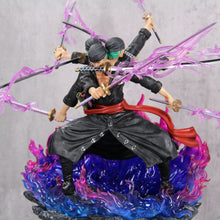 Load image into Gallery viewer, Roronoa Zoro Anime Figure One Piece luffy&#39;s crew pvc model Statue 40Cm Boxed
