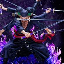 Load image into Gallery viewer, Roronoa Zoro Anime Figure One Piece luffy&#39;s crew pvc model Statue 40Cm Boxed
